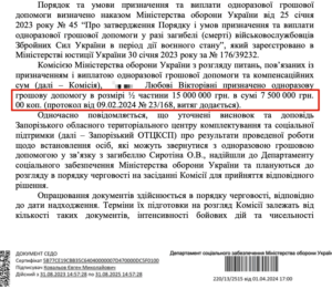 Отримали виплату на користь клієнта 7,5 млн. грн