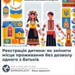 Реєстрація дитини: як змінити місце проживання без дозволу одного з батьків