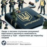 Люди з легким ступенем розумової відсталості матимуть можливість служити у ТЦК – корективи до переліку хвороб