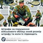 Штрафи за порушення військового обліку: який розмір штрафу та коли їх підвищать