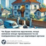 Чи буде повістка врученою, якщо змінено місце проживання та не повідомлено про це відповідні органи