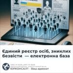 Єдиний реєстр осіб, зниклих безвісти — електронна база