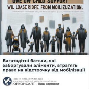 Многодетные родители, имеющие задолженность по алиментам, потеряют право на отсрочку от мобилизации