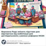 Верховна Рада змінить підстави для відстрочки від мобілізації для доглядальників у рамках реформи МСЕК