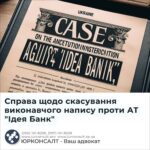 Справа щодо скасування виконавчого напису проти АТ "Ідея Банк"