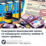 Скасували виконавчий напис та повернули клієнту майже 11 тисяч гривень