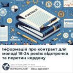 Інформація про контракт для молоді 18-24 років: відстрочка та перетин кордону