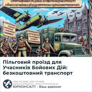 Пільговий проїзд для Учасників Бойових Дій: безкоштовний транспорт
