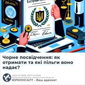 Чорне посвідчення: як отримати та які пільги воно надає?