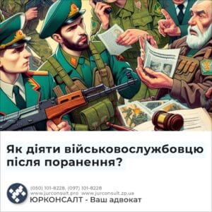 Як діяти військовослужбовцю після поранення?