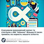 Скасували виконавчий напис та стягнули з ФК "Айконс" більше 6 тисяч гривень на користь нашого клієнта