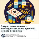 Закриття виконавчого провадження через давність і смерть боржника