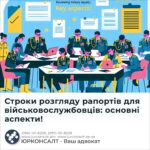 Строки розгляду рапортів для військовослужбовців: основні аспекти!