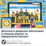 Допомога родинам військових у пошуку рідних та оформленні виплат