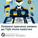 Поважні причини неявки до ТЦК після повістки