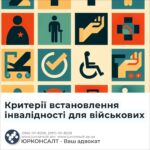 Критерії встановлення інвалідності для військових