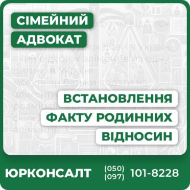 Комплексна юридична консультація з питань родинних відносинПідготовка та перевірка документів для судуСупроводження справ в судах усіх інстанційВрахування судової та європейської практикиДоказування через свідків, документи, експертизиПрофесійний захист прав клієнта у будь-якій справі