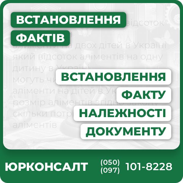 Судове підтвердження належності документуЗахист прав у випадку помилок у документахКонсультації та супровід адвокатаСкладання заяв та підготовка доказівСупровід у суді до винесення рішенняПільги для окремих категорій заявників