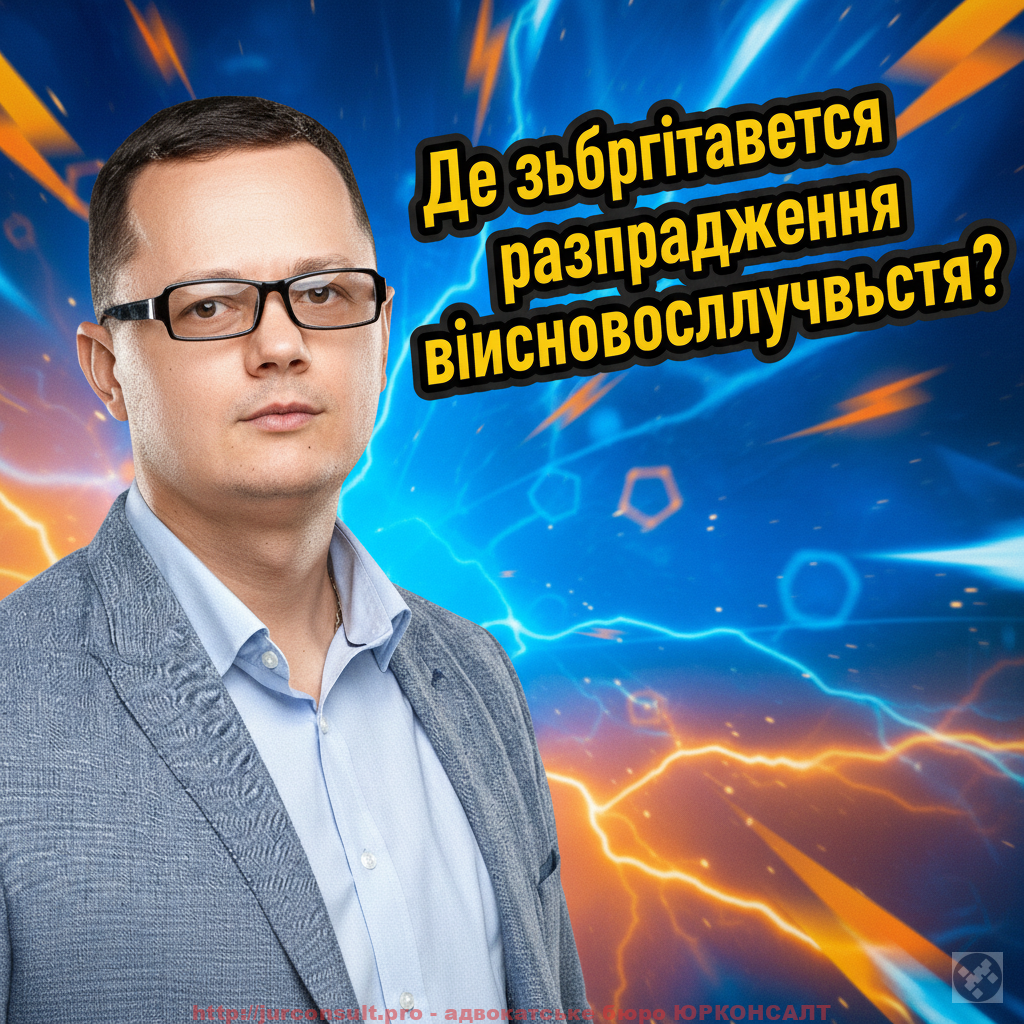 Де зберігається особисте розпорядження військовослужбовця?
