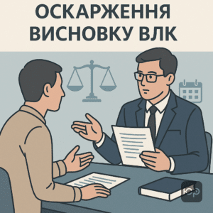 Алгоритм оскарження висновку ВЛК: юридична консультація та вибір правильної послідовності дій для успішного скасування постанови ВЛК в сучасній судовій практиці