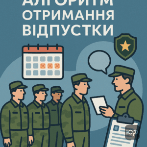 Організаційні обмеження та алгоритм отримання відпустки для військовослужбовців під час воєнного стану