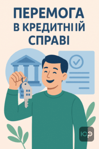 Клієнт виграв судову справу, скасували виконавчі листи за кредитом та зберегли квартиру без боргів.