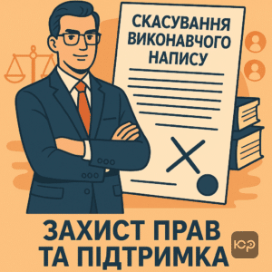 Допомога адвокатів ЮРКОНСАЛТ у скасуванні виконавчих написів та захисті від незаконного стягнення боргів