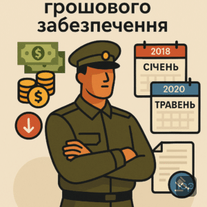 Правильний вибір базового місяця для індексації грошового забезпечення військових з 2018 по 2020 рік, юридичний супровід та захист виплат
