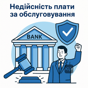 Перемога адвокатського бюро ЮРКОНСАЛТ у суді над банком щодо недійсності плати за обслуговування кредиту, захист прав позичальника.