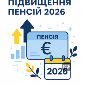 Індексація пенсій в Україні 2026 року, підвищення мінімальної пенсії та прожиткового мінімуму, юридична допомога по пенсійних змінах