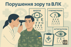 Огляд вимог для проходження військово-лікарської комісії за статтею 30 наказу 402 про порушення зору при військовій службі