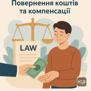 Повернення коштів та компенсаційні виплати за виграною справою з скасування виконавчого напису та зняття фінансового тиску на клієнта.
