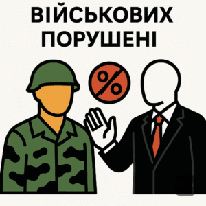 Нарушение прав военных относительно кредитных льгот в Украине, игнорирование законных гарантий компанией ООО Бизнес Позика