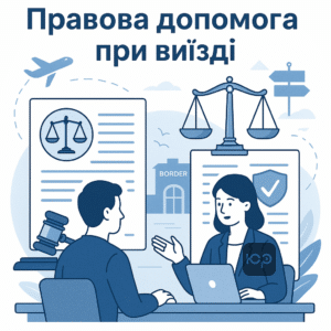 Правова допомога при обмеженнях виїзду за кордон під час воєнного стану, законні мотиви відмови і особливості звернення за консультацією.
