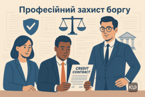 Переваги звернення до адвокатів ЮРКОНСАЛТ у кредитних спорах: професійний захист від завищених вимог банку, аналіз кредитних договорів, супровід судових процесів.