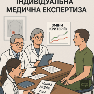 Оновлені критерії медичних експертиз військовозобов'язаних згідно з Наказом №262 2024 року з акцентом на індивідуальні можливості пацієнта та захист прав.