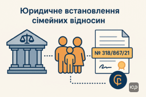 Ілюстрація судового встановлення фактів сімейних відносин та важливості юридичного підходу для успішного отримання спадщини у справі 318/867/21.
