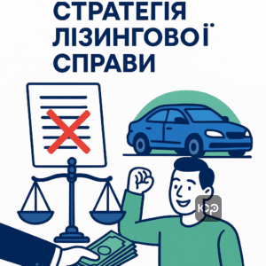 Аналіз договору лізингу, судова стратегія та успішне повернення коштів клієнтці ЮРКОНСАЛТ у судовій справі про лізинг автомобіля