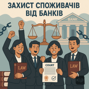 Успішний захист споживачів від незаконних банківських комісій у суді адвокатами ЮРКОНСАЛТ