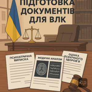 Документи та юридична підтримка для оскарження рішення військово-лікарської комісії (ВЛК) в Україні. Як правильно підготувати медичні висновки і забезпечити захист своїх прав в суді.