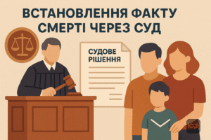 Покрокове встановлення факту смерті через суд на окупованих територіях України, юридичний процес і документи для реєстрації смерті