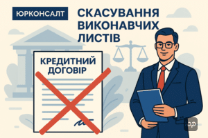 Адвокатське бюро ЮРКОНСАЛТ успішно скасувало виконавчі листи по кредиту на понад 1 мільйон гривень, рішення суду по справі 334/8923/14-ц