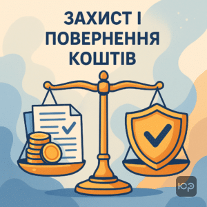 Повернення коштів та судові витрати після виграшу у суді, захист клієнта від примусових дій і арештів
