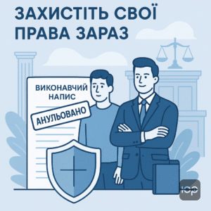 Як ефективно захистити права при виконавчому написі за кредитом і позикою, рекомендації від ЮРКОНСАЛТ у справі скасування боргу та повернення витрат на адвоката