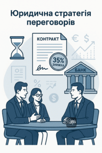 Юридична стратегія переговорів з банком для списання 35% валютного кредиту, що дозволила закрити борг офіційно та підтвердити відсутність заборгованості клієнта