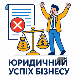 Юридичні успіхи у скасуванні виконавчого напису на 4 мільйони гривень та списанні значної частини боргу, що дає бізнесу другий шанс без загрози втрати майна.