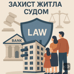 Захист житлових прав боржника від банку через судове рішення, гарантія конституційних прав та повернення єдиного житла родині.