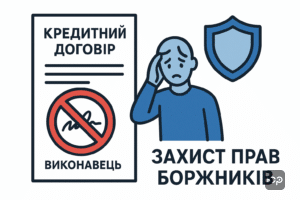 Інформація про заборону виконавчих написів на кредитних договорах в Україні та захист прав боржників від незаконних стягнень.