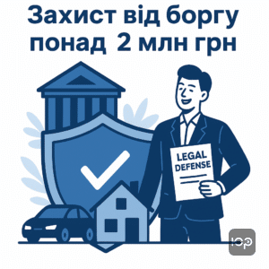 Реальний кейс захисту від банку з поверненням майна і скасуванням зобов'язань понад 2 млн грн. Законний шлях до фінансового спокою через адвокатську практику ЮРКОНСАЛТ.