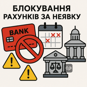 Заблоковані банківські рахунки через неявку до ТЦК: основні законодавчі зміни, які впливають на призовників та ФОП, юридична інформація про блокування в Україні